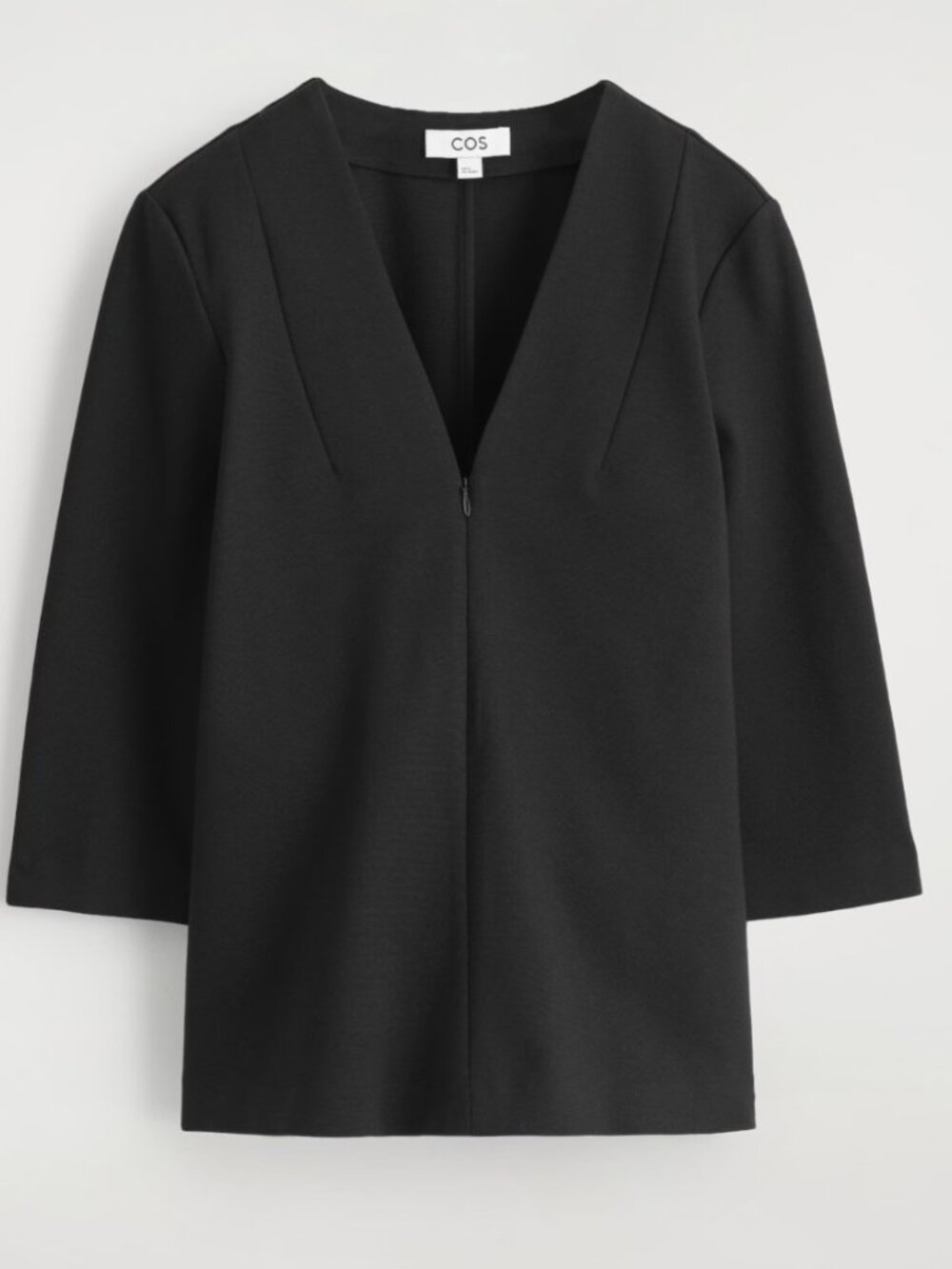COS Jersey V-Neck Top